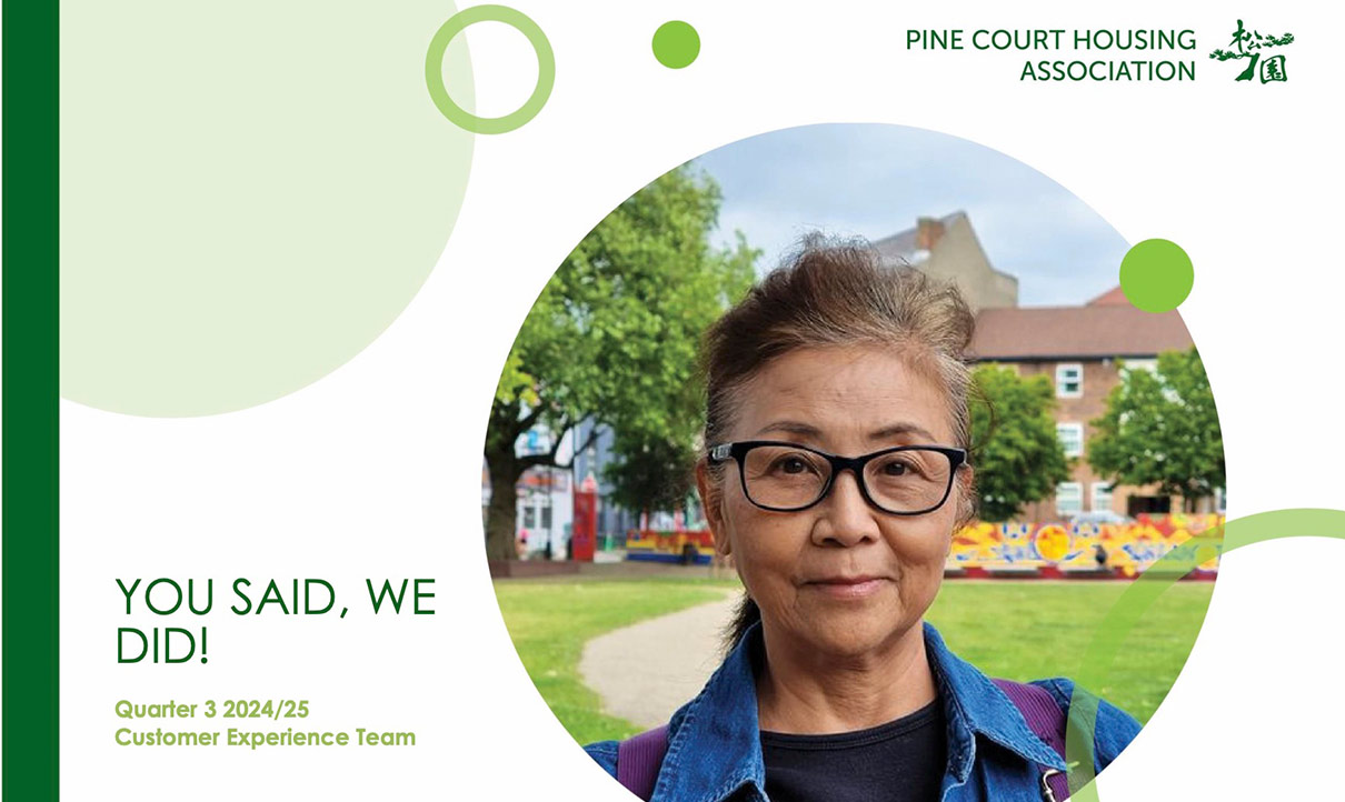 Our latest ‘You Said, We Did’ update – Q3 2024/25